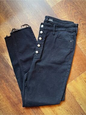 Old Navy ROCKSTAR Super Skinny Black Jeans